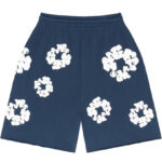 "Flower Shorts" Navy Blue – Bild 2