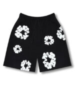 "Flower Shorts" Black